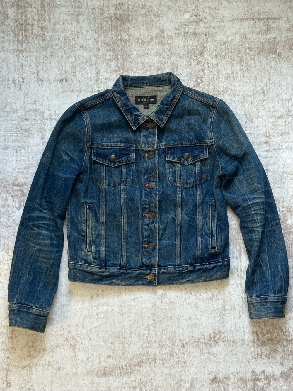 J.Crew Indigo Denim Jacket - EUC